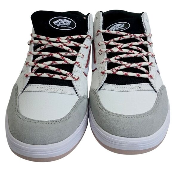 Vans SK8 Zanba Mid Mens New w/Tags White w/Gray/Red Accents Sneakers - Size 13 main image 4